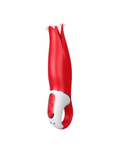 SATISFYER VIBE POWER FLOWER VIBRATORE INTIMO FEMMINILE IN SILICONE CON USB