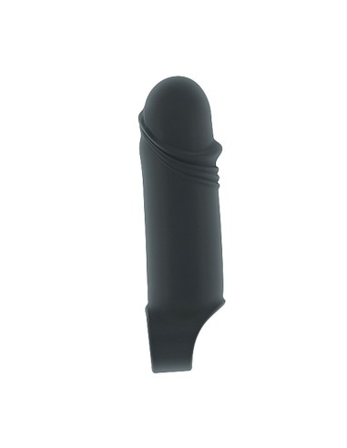 NO.35 - SON035GRY STRETCHY THICK PENIS EXTENSION – GREY - Imagen 1