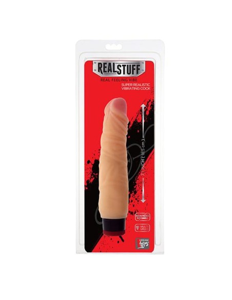 20626 REALSTUFF FALLO REALISTICO VIBRANTE CON VELOCITÀ REGOLABILE COLOR CARNE 7”