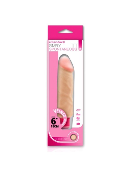 10168 SIMPLY SPONTANEOUS  FALLO REALISTICO VIBRANTE FLESSIBILE CM 15 X 4