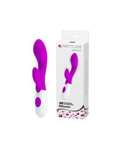 11255 PRETTY LOVE BRIGHTY SILICONE FUXIA SILENZIOSO 30 FUNZIONI CM 20 X 3 - Imagen 1