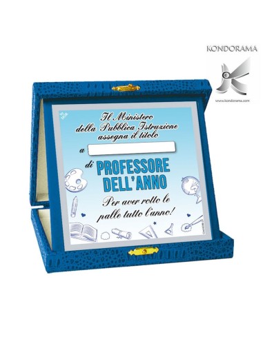 6096-31 TARGA PROFESSORE DELL’ANNO - Imagen 1