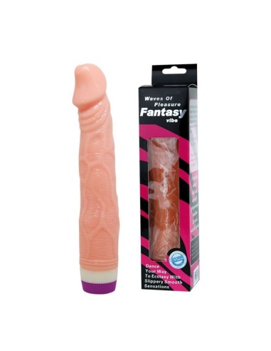 D-218753 REALISTIC VIBRATOR FLESH 22 CM FALLO REALISTICO VIBRANTE IN PVC COLOR CARNE LUNGHEZZA 22 CM - Imagen 1