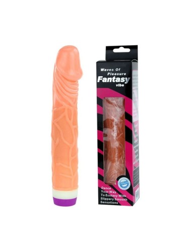 D-218749 BAILE WAVES OF PLEASURE REALISTIC VIBRATING 22.5 CM  FALLO REALISTICO VIBRANTE IN TPR 22,5 CM - Imagen 1