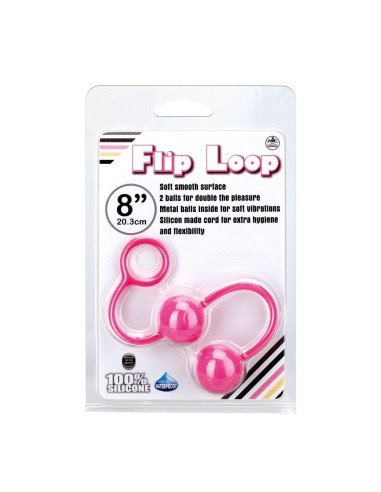 55003744 PALLINE VAGINALI IN SILICONE ROSA - Imagen 1