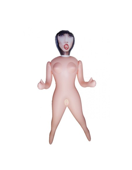 MARRIED BAMBOLA GONFIABILE BIANCA LOVE DOLL GRANDEZZA REALE SPOSATA IN PVC CON GENITALI IN CYBERSKIN ESTRAIBILI