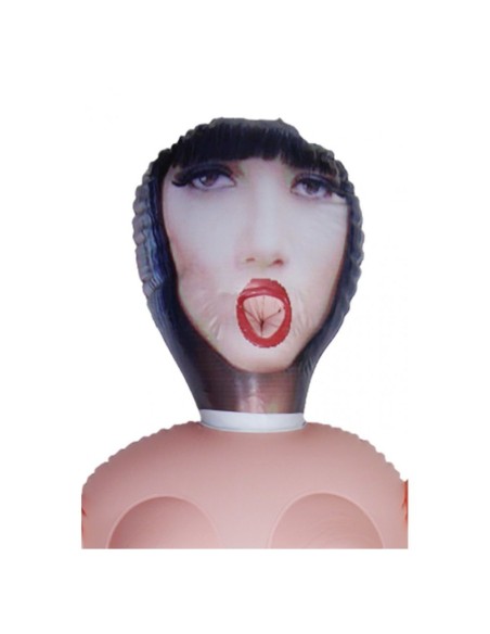MARRIED BAMBOLA GONFIABILE BIANCA LOVE DOLL GRANDEZZA REALE SPOSATA IN PVC CON GENITALI IN CYBERSKIN ESTRAIBILI