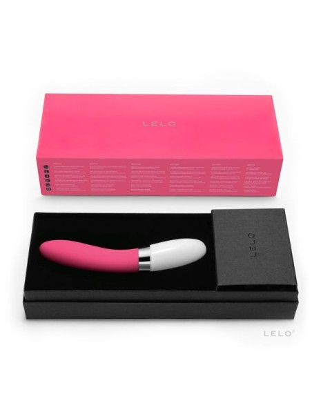 LELO LIV 2 CERISE VIBRATORE DI DESIGN ERGONOMICO IN SILICONE RICARICABILE USB - Imagen 3