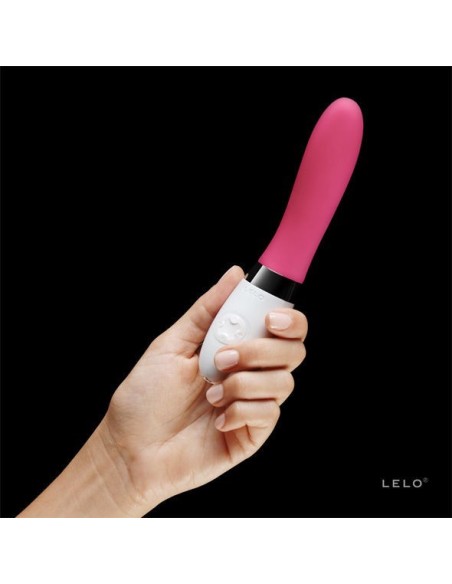 LELO LIV 2 CERISE VIBRATORE DI DESIGN ERGONOMICO IN SILICONE RICARICABILE USB - Imagen 4