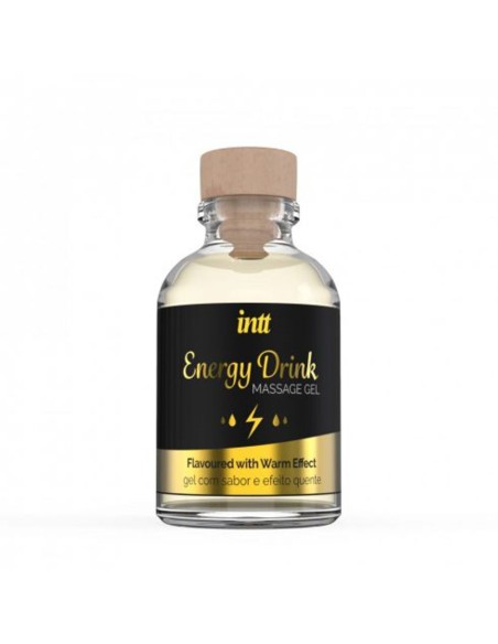 INTT ENERGY DRINK KISSABLE MASSAGE GEL DA MASSAGGIO 30 ML - Imagen 1