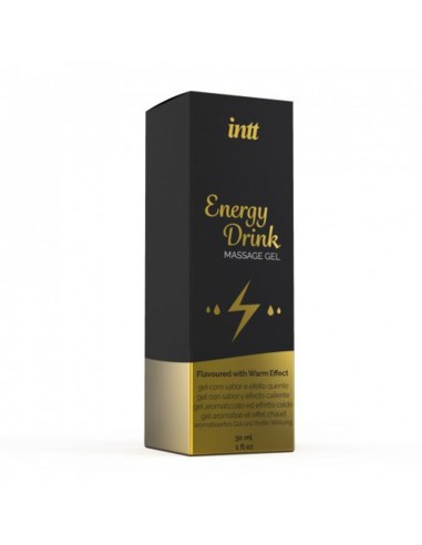INTT ENERGY DRINK KISSABLE MASSAGE GEL DA MASSAGGIO 30 ML - Imagen 2