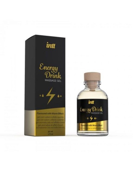 INTT ENERGY DRINK KISSABLE MASSAGE GEL DA MASSAGGIO 30 ML - Imagen 3