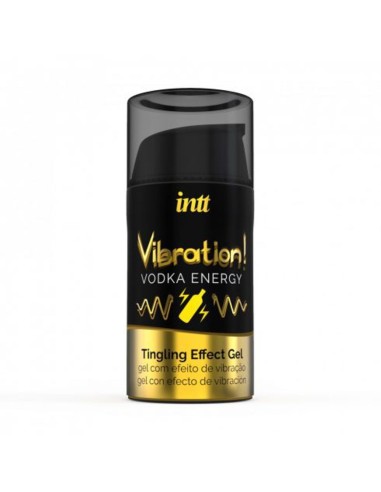 INTT VIBRATION VIBRATORE LIQUIDO SAPORE VODKA & ENERGY DRINK GEL 15 ML - Imagen 1