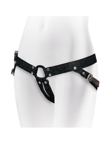 ADRIEN LASTIC MUTANDINA DA STRAP-ON PER FALLO INDOSSABILE COTONE DENIM