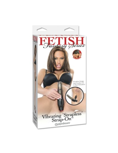 PD3883-24 VIBRATING STRAPLESS STRAP-ON 7”
